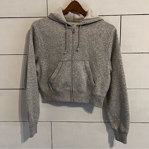 No Boundaries Cropped Full Zip Jacket. Size XSmall.